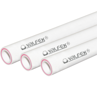 Труба полипропиленовая VALFEX армированная стекловолокном SDR 6 PN25 110x18.3 мм 4 м 1150912