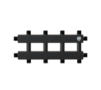 Коллектор распределительный Royal Thermo на 6-7 выходов Ду 25 с кронштейнами 1226137