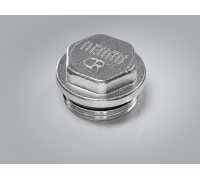 Заглушка латунная REHAU G1 никелированная 12084411001