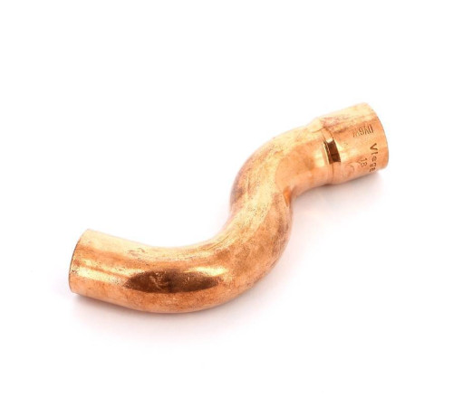 Обвод однораструбный медный под пайку Viega 18 мм 104481