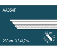 Карниз потолочный полиуретановый гибкий Perfect AA354F