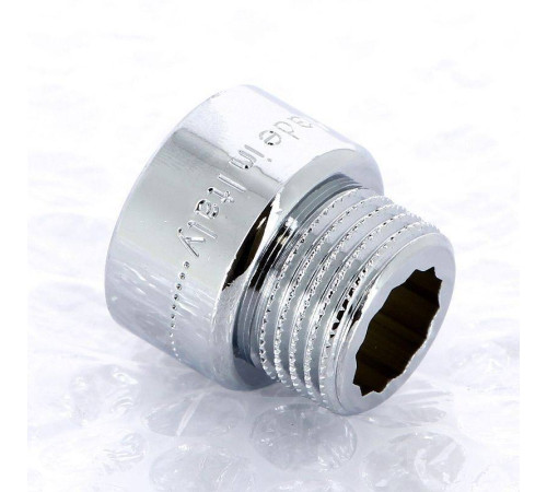 Удлинитель НВ хромированный Uni-Fitt 1/2 x 15 мм 657C2015