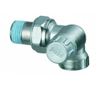 Вентиль запорный трехосевой правосторонний FAR 1/2 ВР хром FV 1126 12