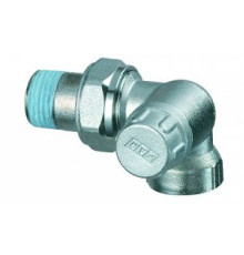 Вентиль запорный трехосевой правосторонний FAR 1/2 ВР хром FV 1126 12