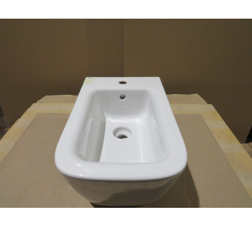 Биде подвесное GSI Nubes 550x350 мм с отверстием под смеситель без крепежа 9665111