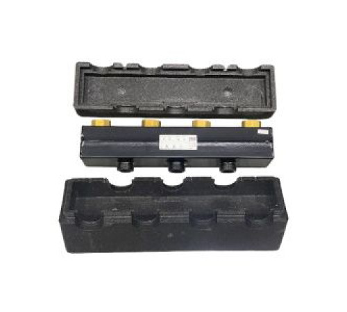 Коллектор на 2 контура с подающим и обратным патрубками Rapido 012140