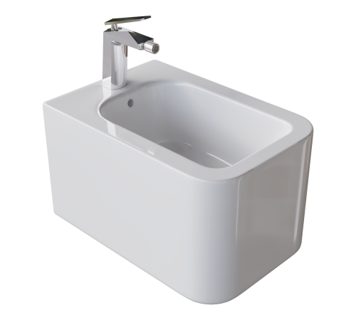 Биде подвесное Boheme Mane 52х35 см белый 970-BDT-W