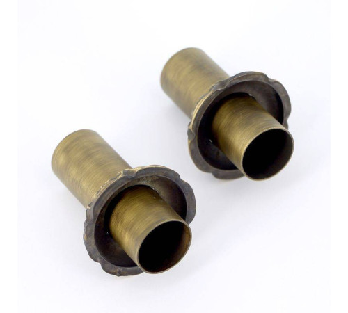 Комплект подключения Carlo Poletti Artistic розетка и накладки на трубу 50-25 70 мм A67011MA