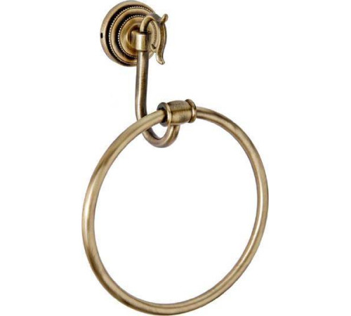 Полотенцедержатель-кольцо Boheme Medici подвесной бронза 10605