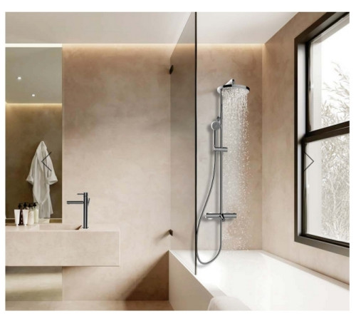 Душевая стойка Bossini Elios с термостатом хром L10402.1.030