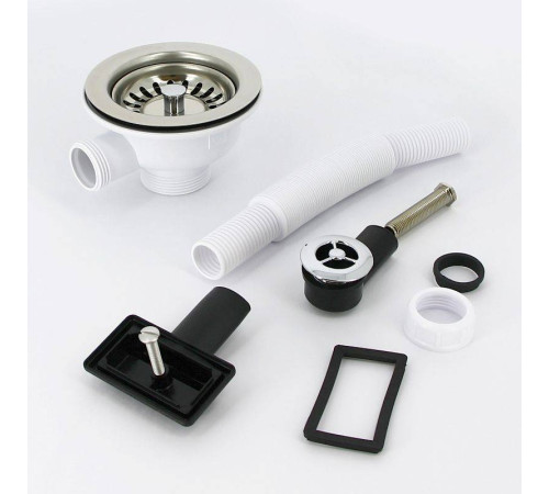 Выпуск для мойки McAlpine 113 мм с переливом 1 1/2 хром OFR2-113S