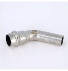 Угольник-вставка 45° пресс IBP >B< Press Inox 15 мм нержавеющая сталь PS5040 0150000