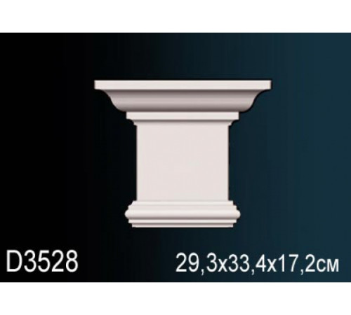 Капитель пилястры Perfect D3528