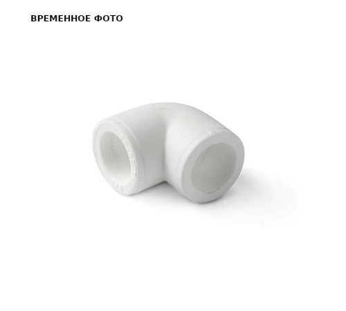 Угольник Pro Aqua 25 мм 90 градусов полипропиленовый серый PA13010PG