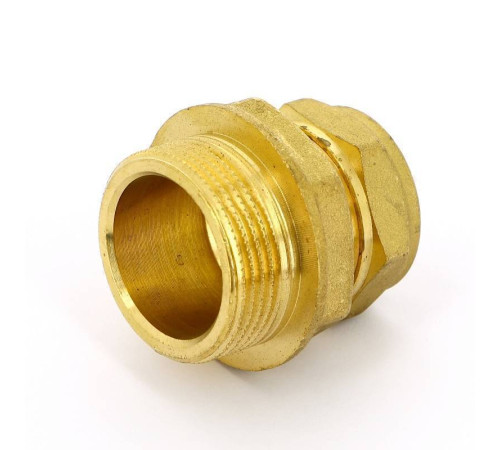 Муфта компрессионная Tiemme 1100 28х1 1/4 наружная резьба 1100100