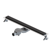 Душевой лоток Boheme Premium Linear 80 см черный 982-80-B