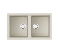 Кухонная мойка OMOIKIRI Kitagawa 86-2-WH Artceramic 86x51 см белый 4993806