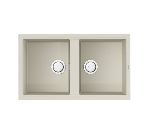 Кухонная мойка OMOIKIRI Kitagawa 86-2-WH Artceramic 86x51 см белый 4993806