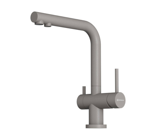 Смеситель для кухни Omoikiri Nagano-P-GR с подключением фильтра Leningrad Grey 4974219
