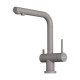 Смеситель для кухни Omoikiri Nagano-P-GR с подключением фильтра Leningrad Grey 4974219
