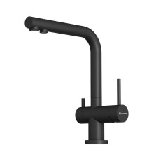 Смеситель для кухни Omoikiri Nagano-P-BL с подключением фильтра черный 4974047