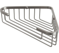 Мыльница угловая Allen Brau Priority 26x16.7x6 см никель браш 6.31A16-BN