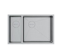 Кухонная мойка OMOIKIRI Taki 69-2-U/IF-R Side-IN 69,5x44 см нержавеющая сталь 4993182