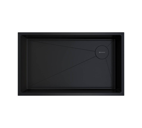 Кухонная мойка OMOIKIRI Taki 74-U/IF Side-GB 74x44 см графит 4993172