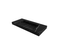 Раковина мебельная Armadi Art Flat 101х45.2х8 см прямоугольная nero 859-100-NM