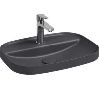 Раковина встраиваемая сверху Allen Brau Fantasy 55x40x11.4 см антрацит 4.11034.AN