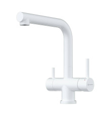 Смеситель для кухни Omoikiri Takamatsu-S-PW с выдвижным изливом под фильтр Pure White 4994357