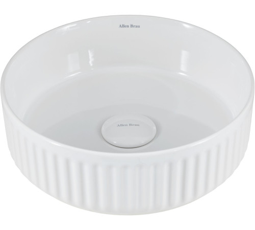 Раковина-чаша Allen Brau Fantasy 36х36х12 см белый 4.11032.20