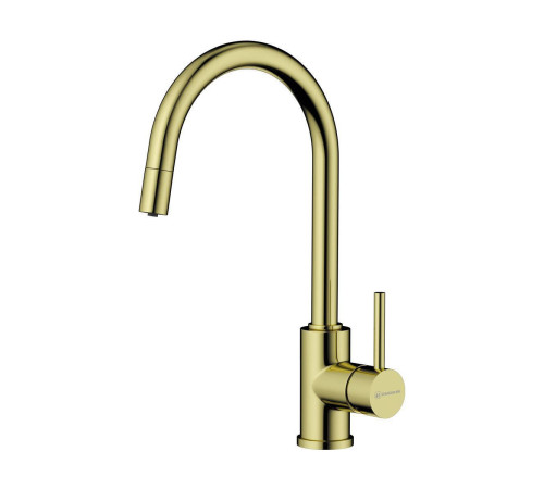 Смеситель для кухни Omoikiri Shinagawa 2 Plus под фильтр светлое золото 4994483