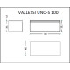 Раковина подвесная Armadi Art Flat 100,2х45,5х8 см белая 859-100