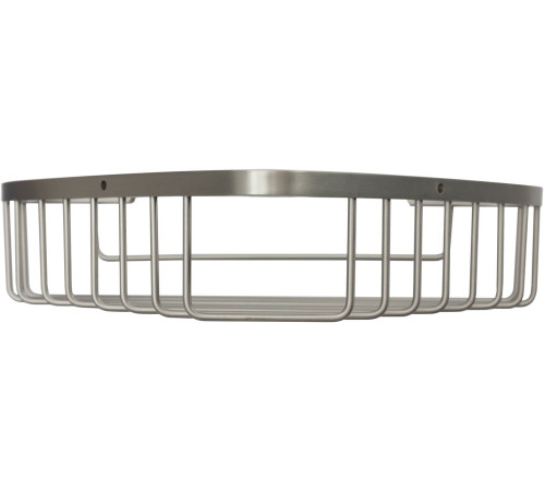 Мыльница угловая Allen Brau Priority 26x16.7x6 см никель браш 6.31A16-BN