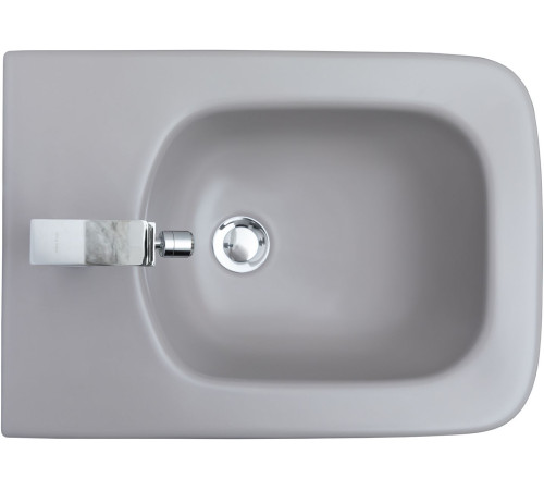 Биде подвесное Allen Brau Liberty 36.7x51.8x29 см антрацит 4.33010.AN