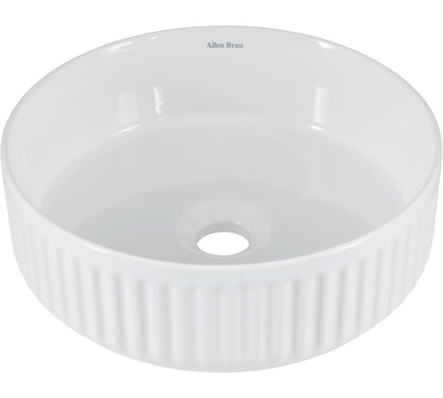 Раковина-чаша Allen Brau Fantasy 36х36х12 см белый 4.11032.20