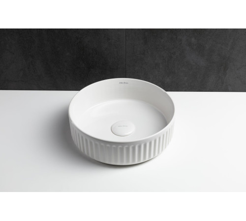 Раковина-чаша Allen Brau Fantasy 36х36х12 см белый 4.11032.20