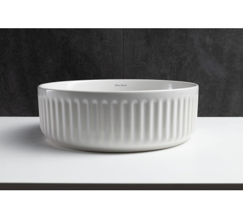 Раковина-чаша Allen Brau Fantasy 36х36х12 см белый 4.11032.20