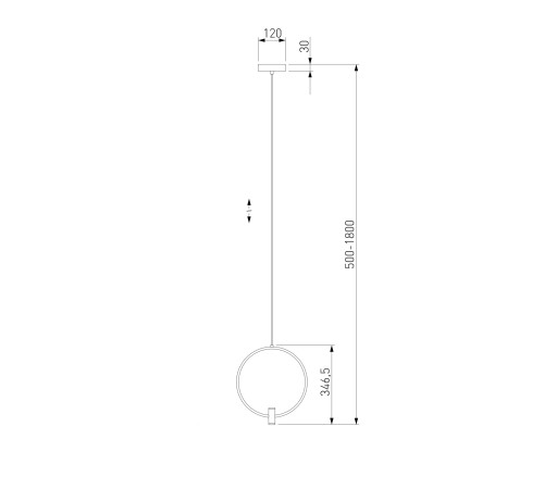 Подвесной светильник 50257/1 LED никель