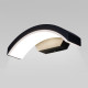 Пылевлагозащиltwbrgtщенный настенный светодиодный светильник Asteria D IP54 1671 Techno LED черный