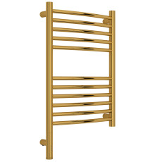 Полотенцесушитель электрический Сунержа Богема 3.1 выгнутая 400x600 мм левое подключение золото глянец 03-6002-6040