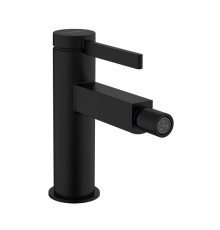Смеситель для биде Hansgrohe Finoris однорычажный с донным клапаном push-open черный матовый 76200670