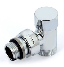 Вентиль обратный Carlo Poletti Compact угловой НН 1/2 x M24x19 хром V150211B