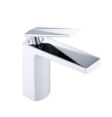 Смеситель для раковины Boheme Venturo белый хром 371-W