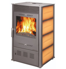 Печь-камин Hosseven ROSE Burgundy А5060