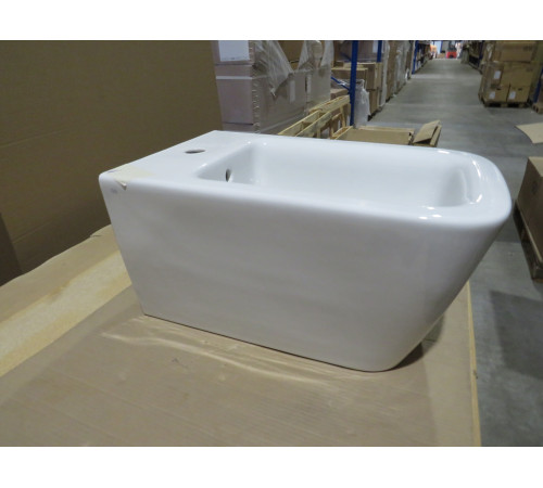 Биде подвесное GSI Nubes 550x350 мм с отверстием под смеситель без крепежа 9665111