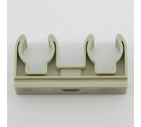 Крепление двойное для полипропиленовых труб FV-Plast 20 мм 902020