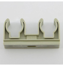 Крепление двойное для полипропиленовых труб FV-Plast 20 мм 902020