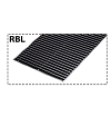 Решетка для конвектора Gekon RBL линейная 220x390 мм GRIL0.22.0RBL039.0/TE